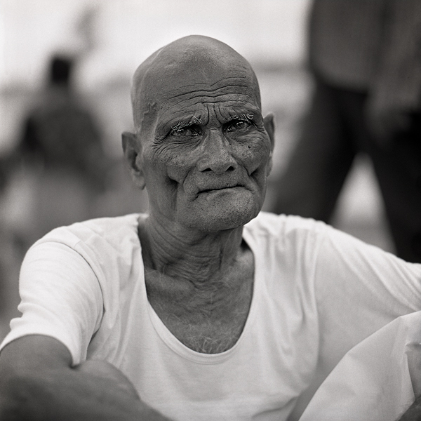 czarno - białe,galeria,Indie,na błonce,Nepal,portret uliczny,Varanasi,wyprawa