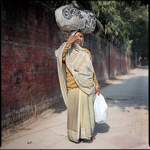 Delhi,galeria,Indie,na błonce,portret uliczny,trochę koloru,wyprawa